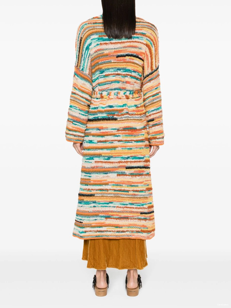 Affordable Alanui Women Maduray coat patterned-intarsia 0707